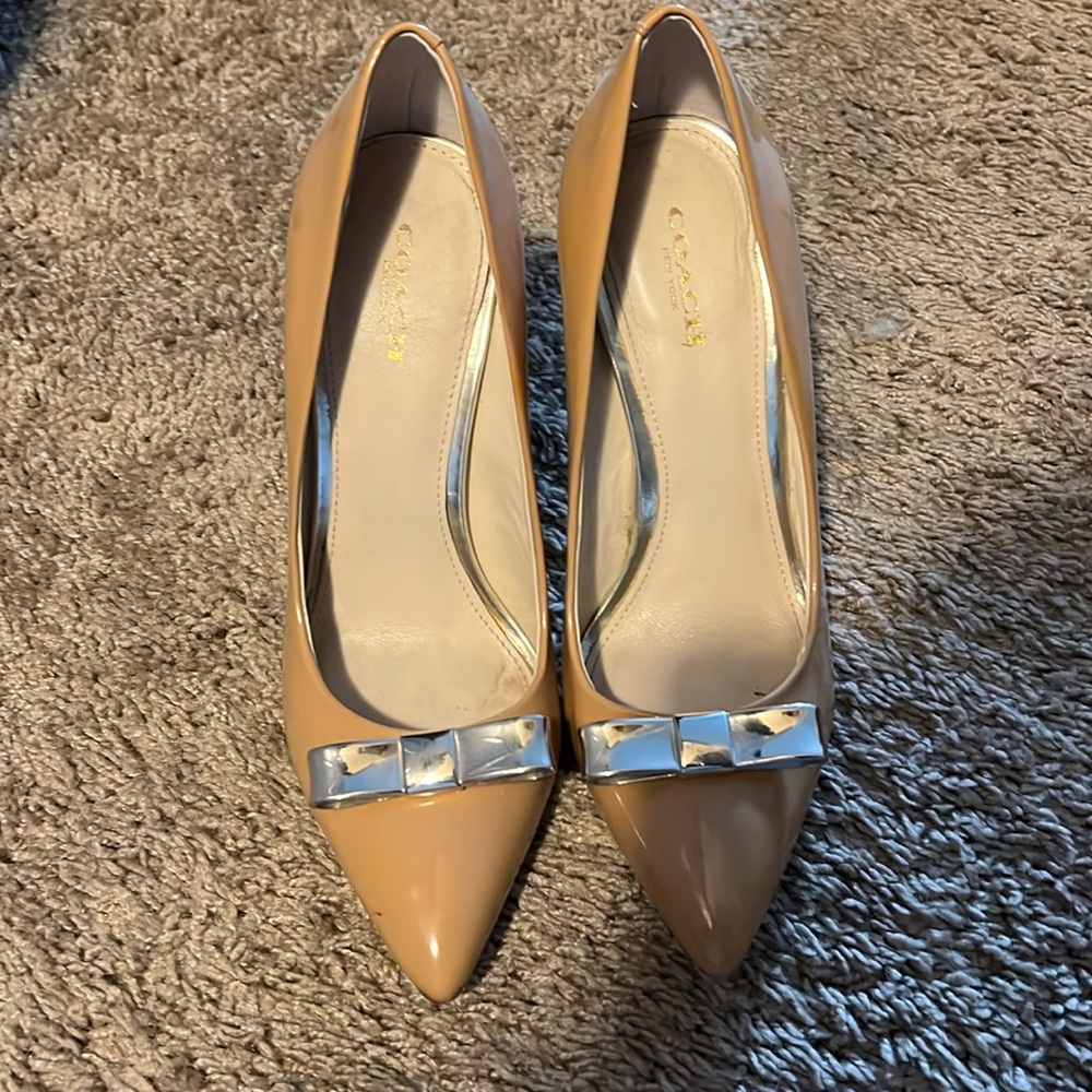 Coach Stilettos with Bow